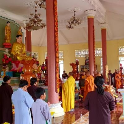 Hành Hương về nguồn, cúng dường, khai đàn gia trì kinh Dược Sư tại Tổ Đình Thành An và Chùa Bửu Quang
